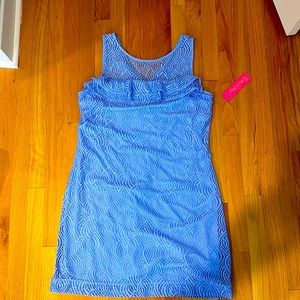 NWT Janine shift dress in blue periwinkle